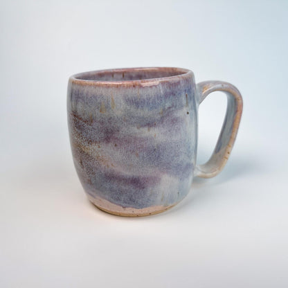 Lavender-Blue Speckled Stoneware Mug