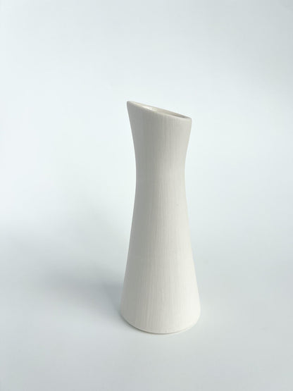 Raw Porcelain Bud Vase
