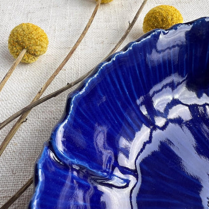 Wedgwood Blue Porcelain Poppy Bowl