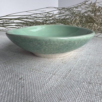 Jade & Snow Porcelain Ring Dish