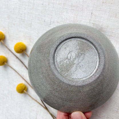 Grey Granite Stoneware Trinket Dish