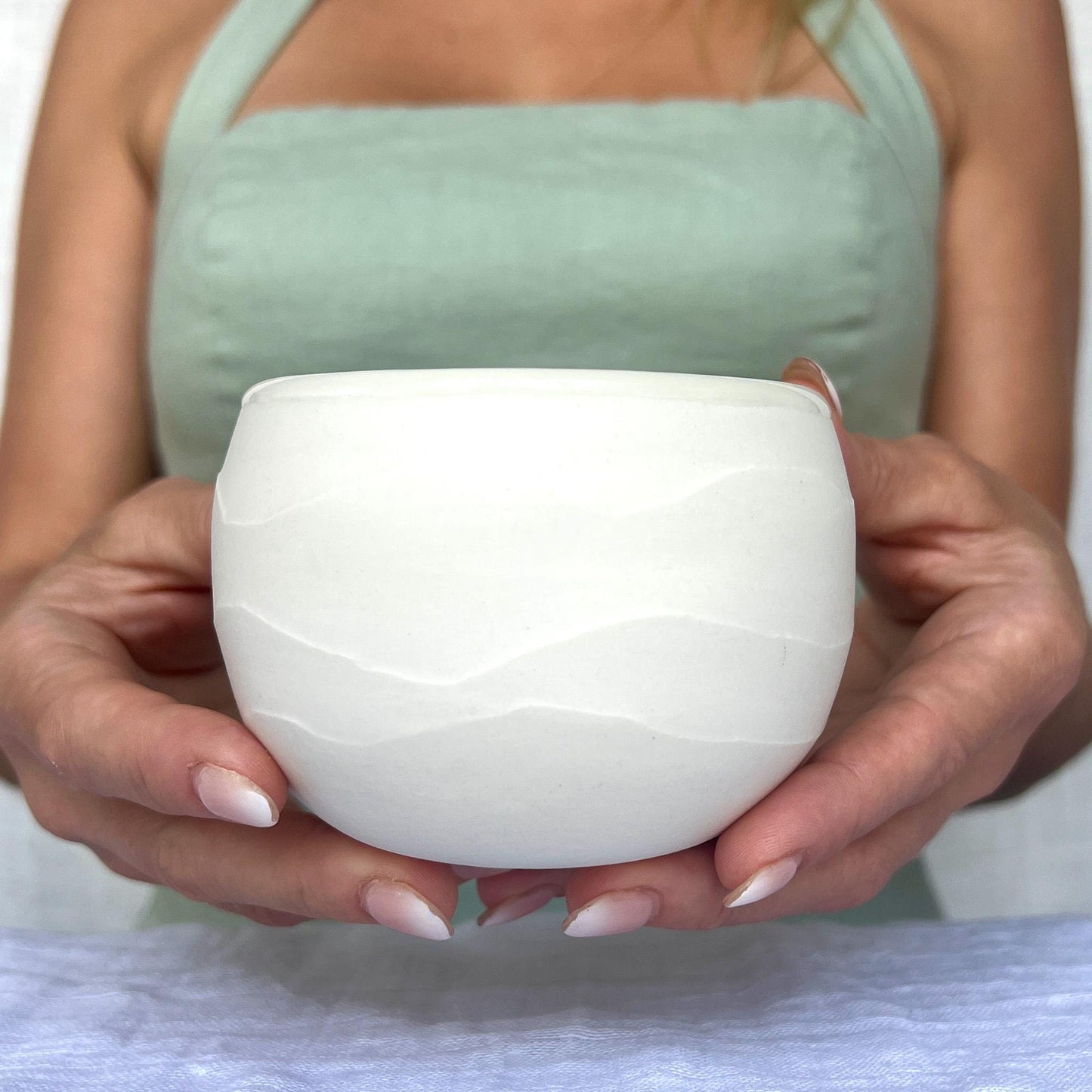 Horizon Porcelain Votive Bowl