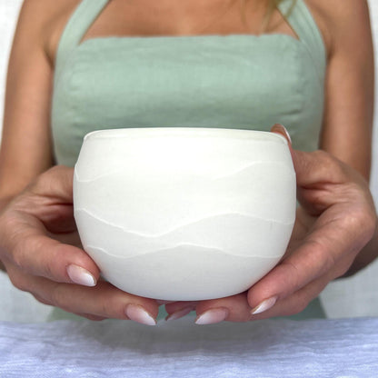 Horizon Porcelain Votive Bowl