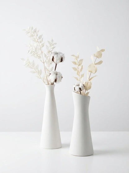 Raw Porcelain Bud Vase
