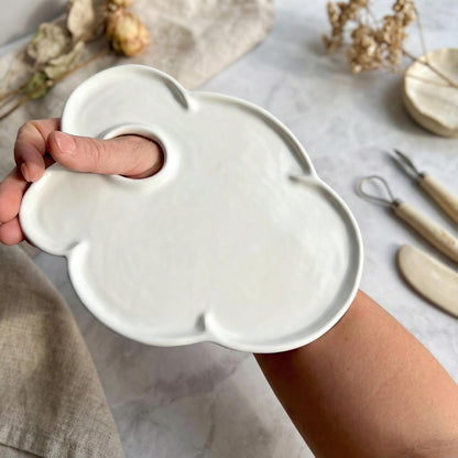 Ceramic Paint Palette Watercolor Color Palette Art Supplies Gift for Artists