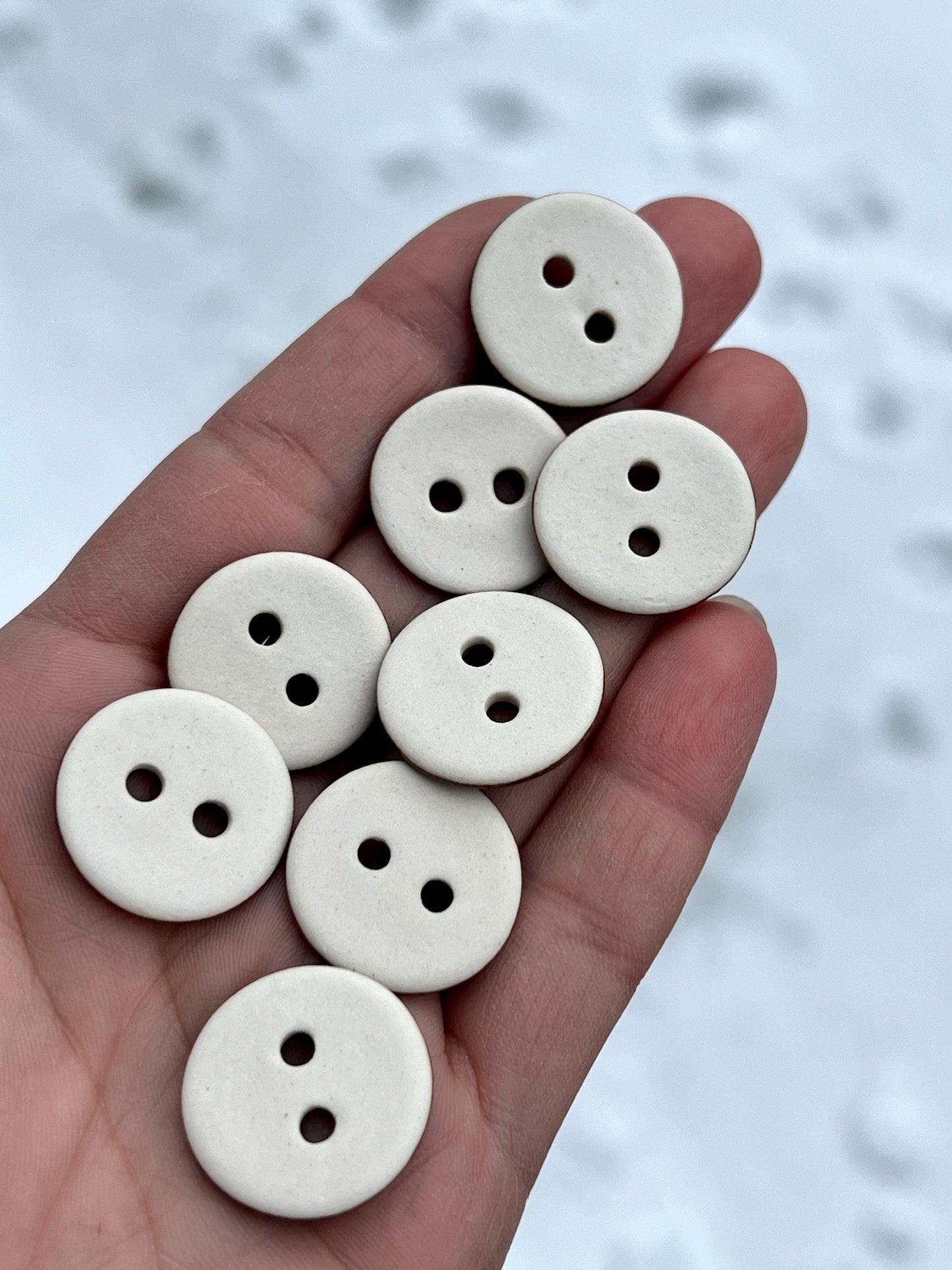 Brown Ceramic Buttons For Sewing Knitting Notions