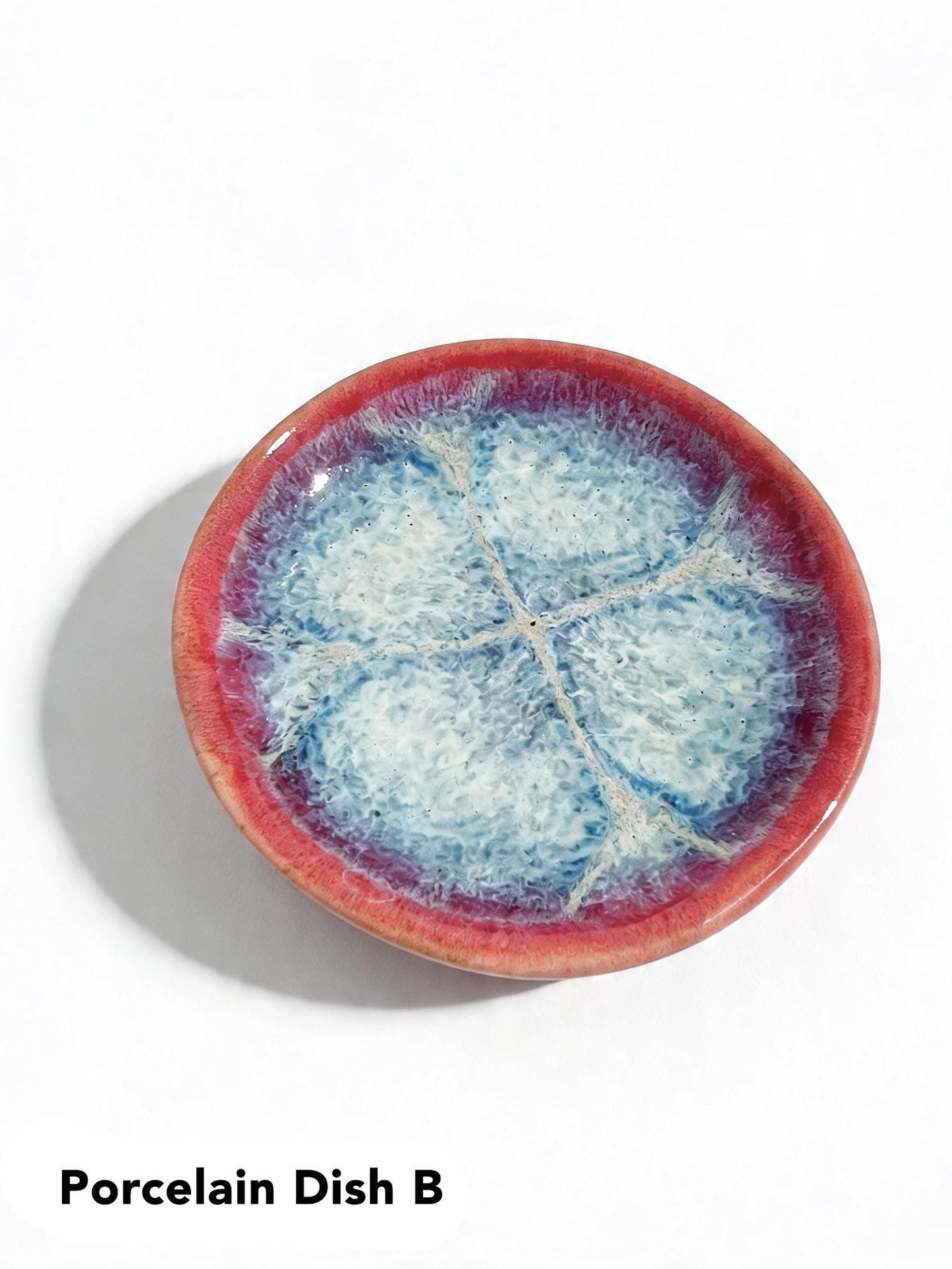 Pink & Blue Ceramic Ring Dishes