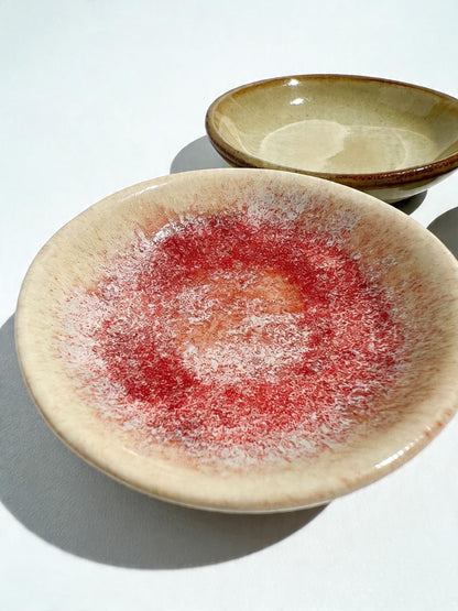 Earth-Tone Porcelain Mini Ring Dishes