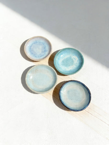 Blue Porcelain Mini Ring Dishes