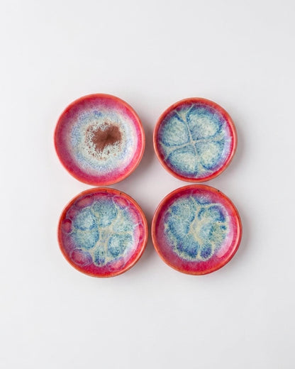 Pink & Blue Ceramic Ring Dishes