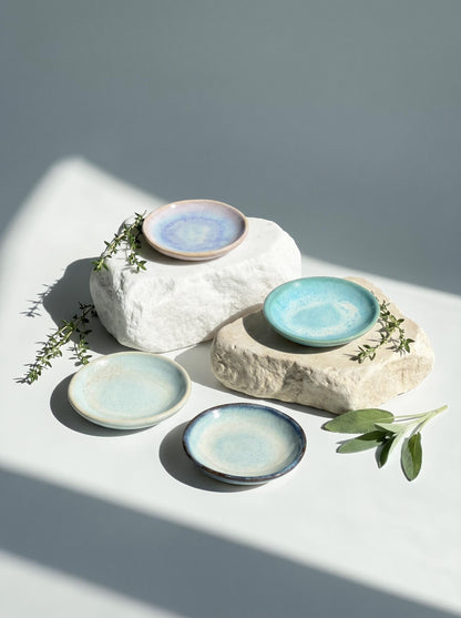Blue Porcelain Mini Ring Dishes